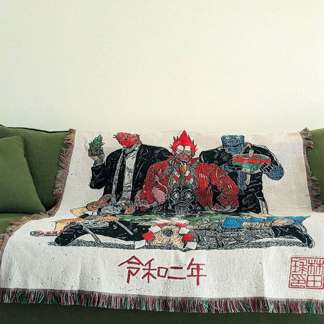 Dorohedoro 'Family' Tapestry Blanket