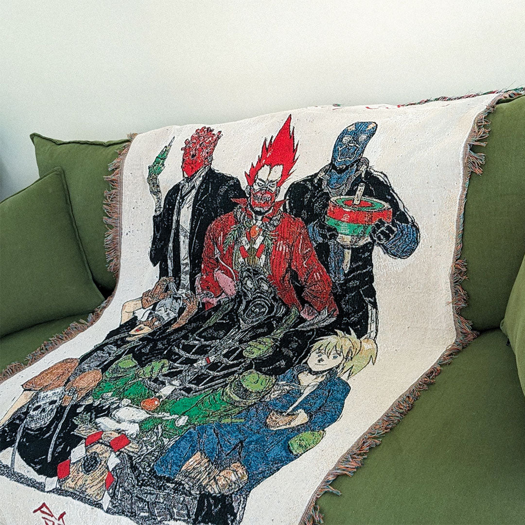 Dorohedoro 'Family' Tapestry Blanket