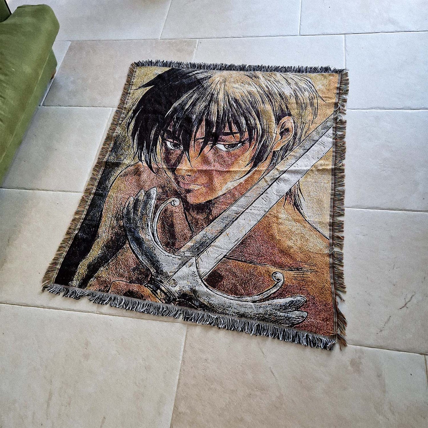 Berserk Casca Tapestry Blanket Pre Order