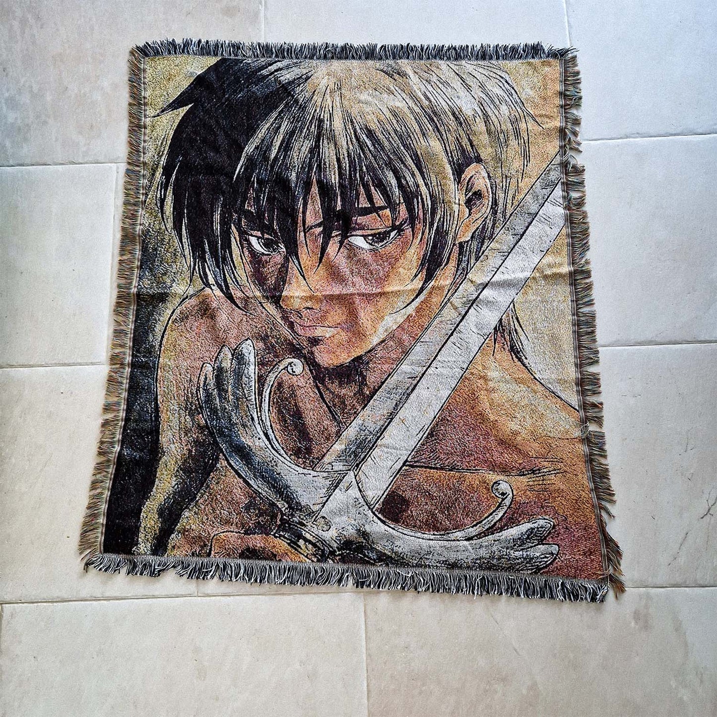Berserk Casca Tapestry Blanket Pre Order