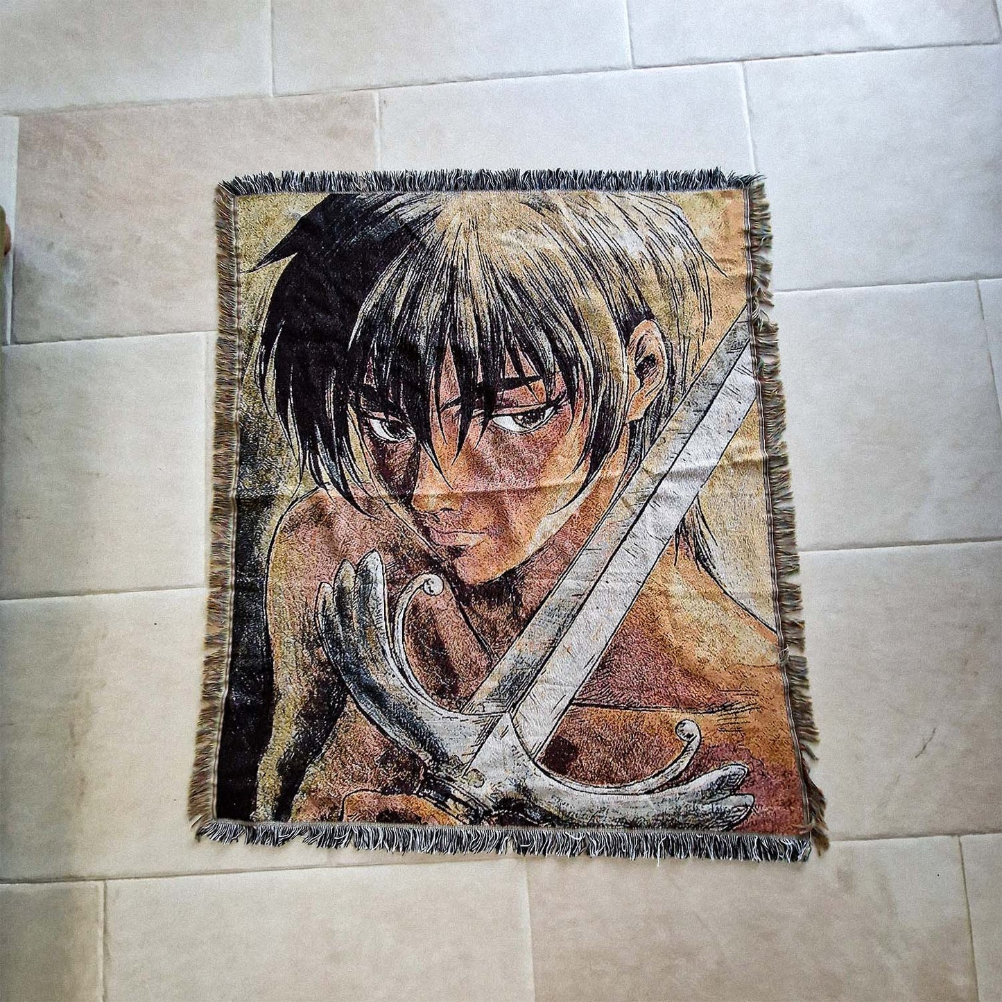 Berserk Casca Tapestry Blanket Pre Order