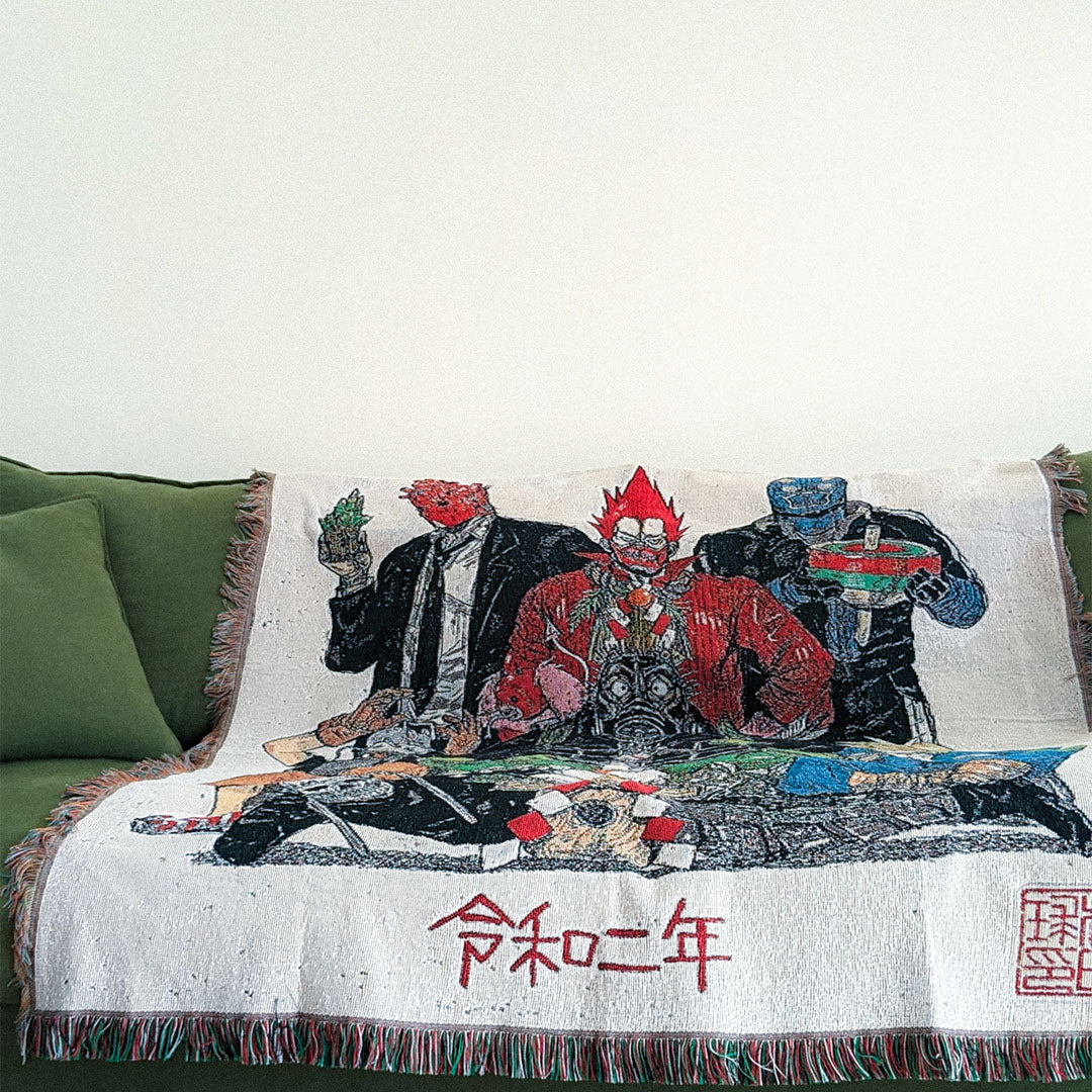 Dorohedoro 'Family' Tapestry Blanket