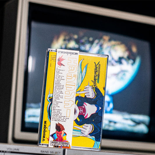 Edgerunners Cassette Ultimate Edition Pre Order — cassette with J-card — J-card front cover — VCR Zone