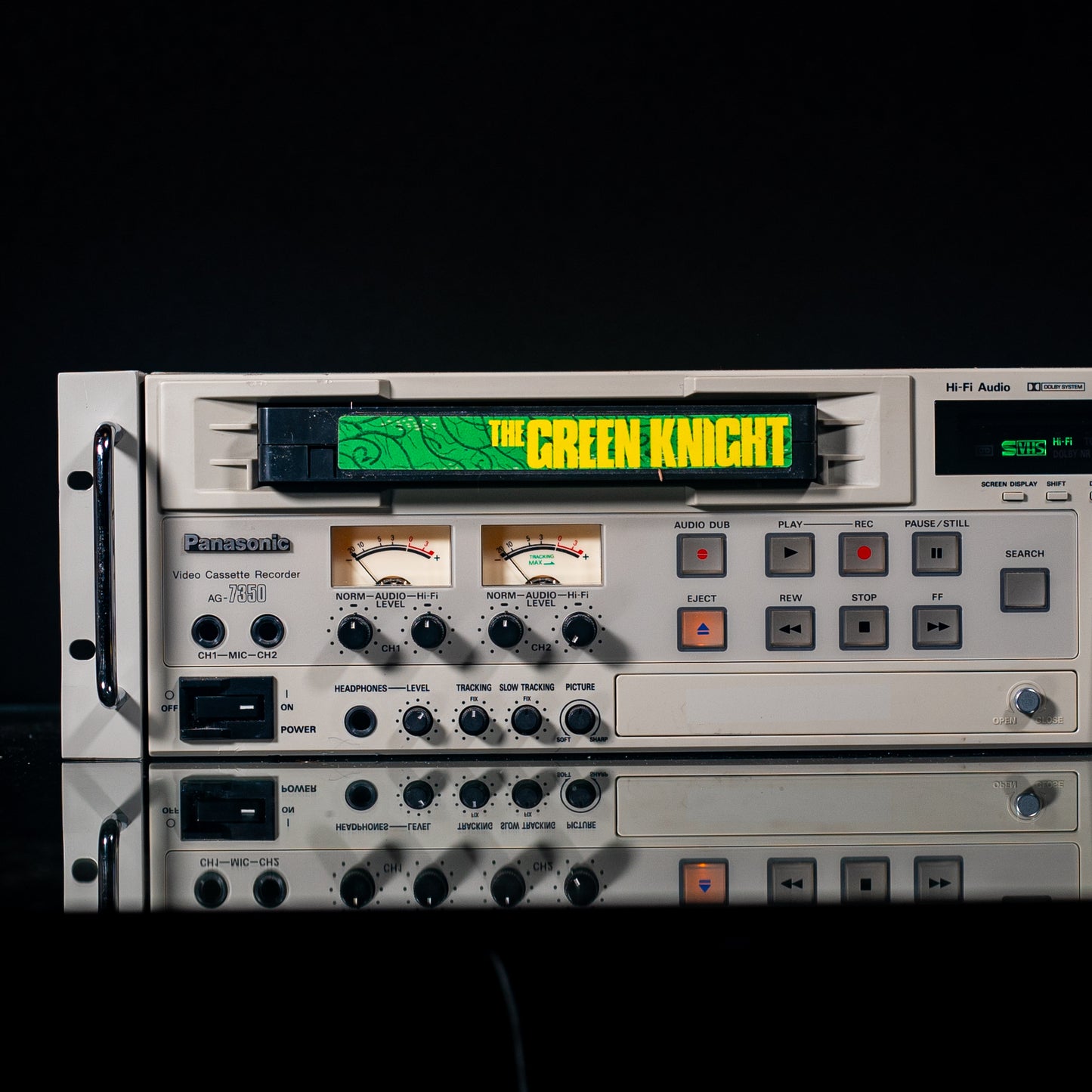 The Green Knight on VHS — cardboard sleeve — front cover artwork — VCR Zone