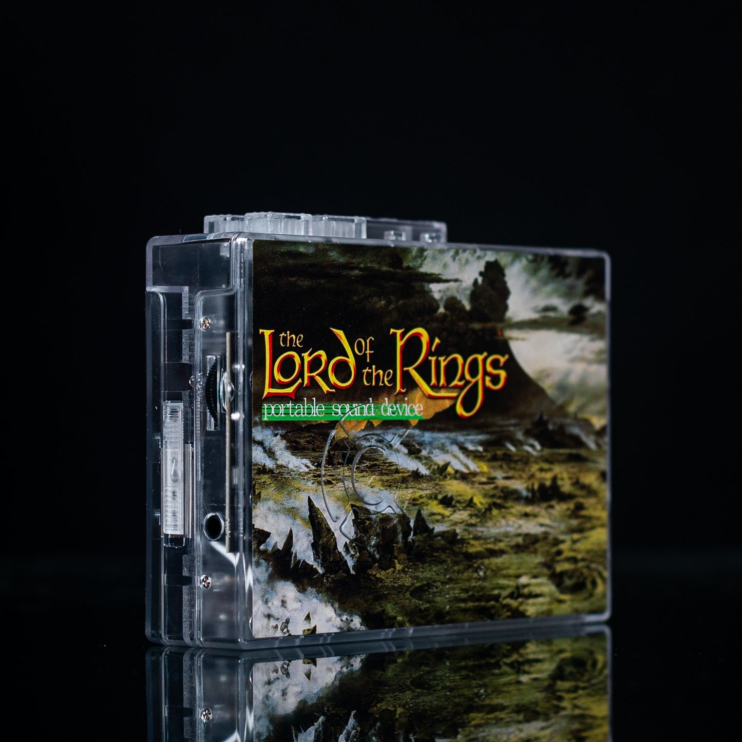 LOTR Walkman Pre Order — portable cassette player — top controls and cassette door — VCR Zone