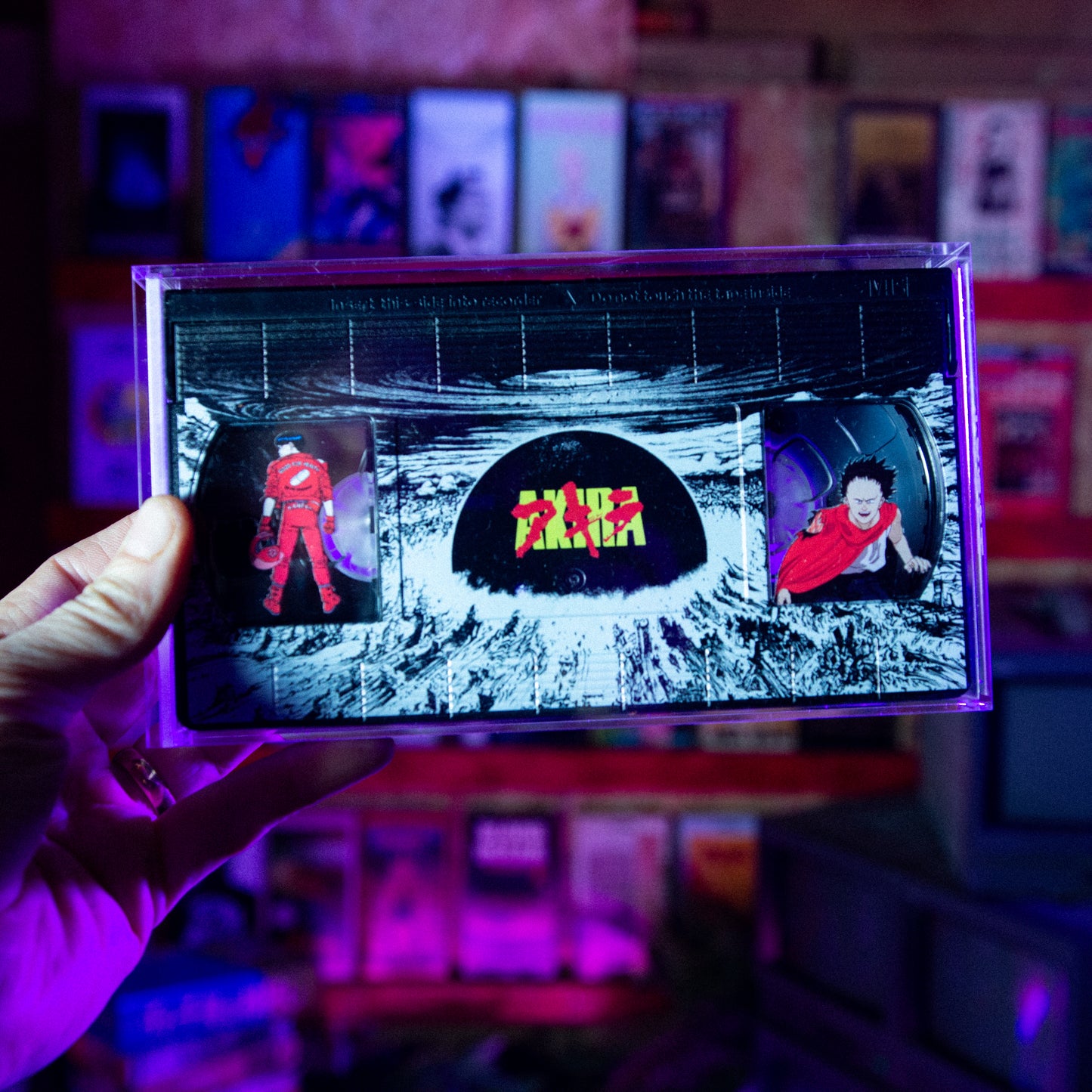 Akira VHS w/ Acrylic Case Pre-Order
