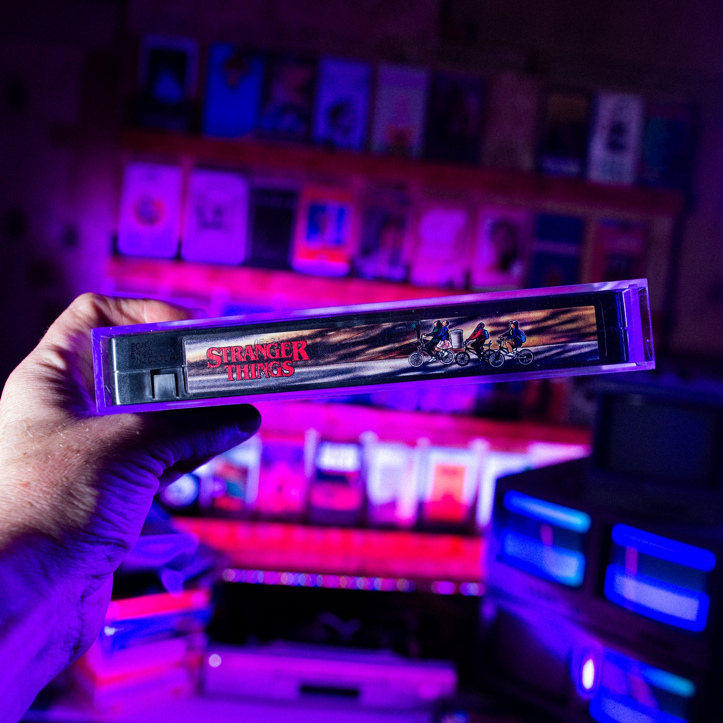 Stranger Things VHS w/ Acrylic Case Pre-Order