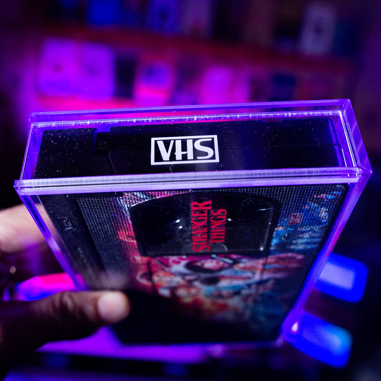 Stranger Things VHS w/ Acrylic Case Pre-Order