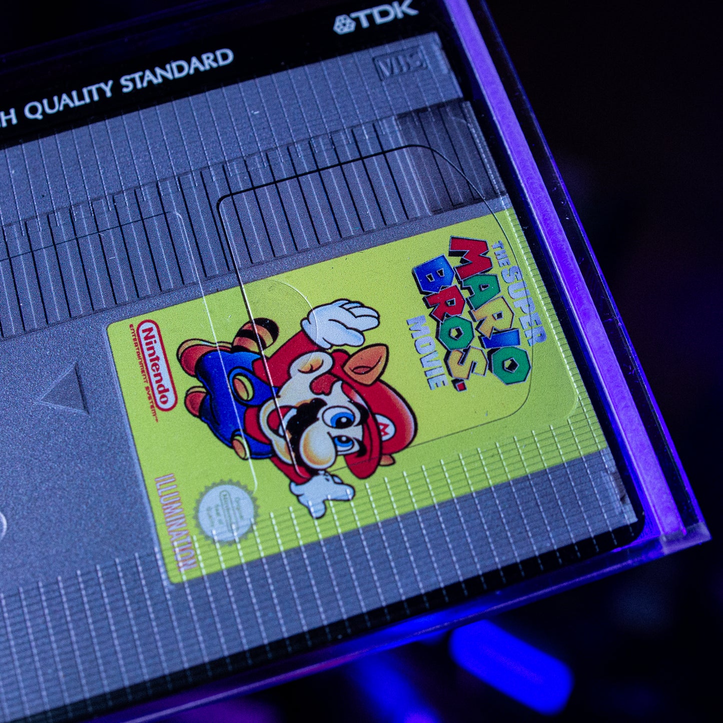 SMB Movie VHS w/ Acrylic Case Pre-Order
