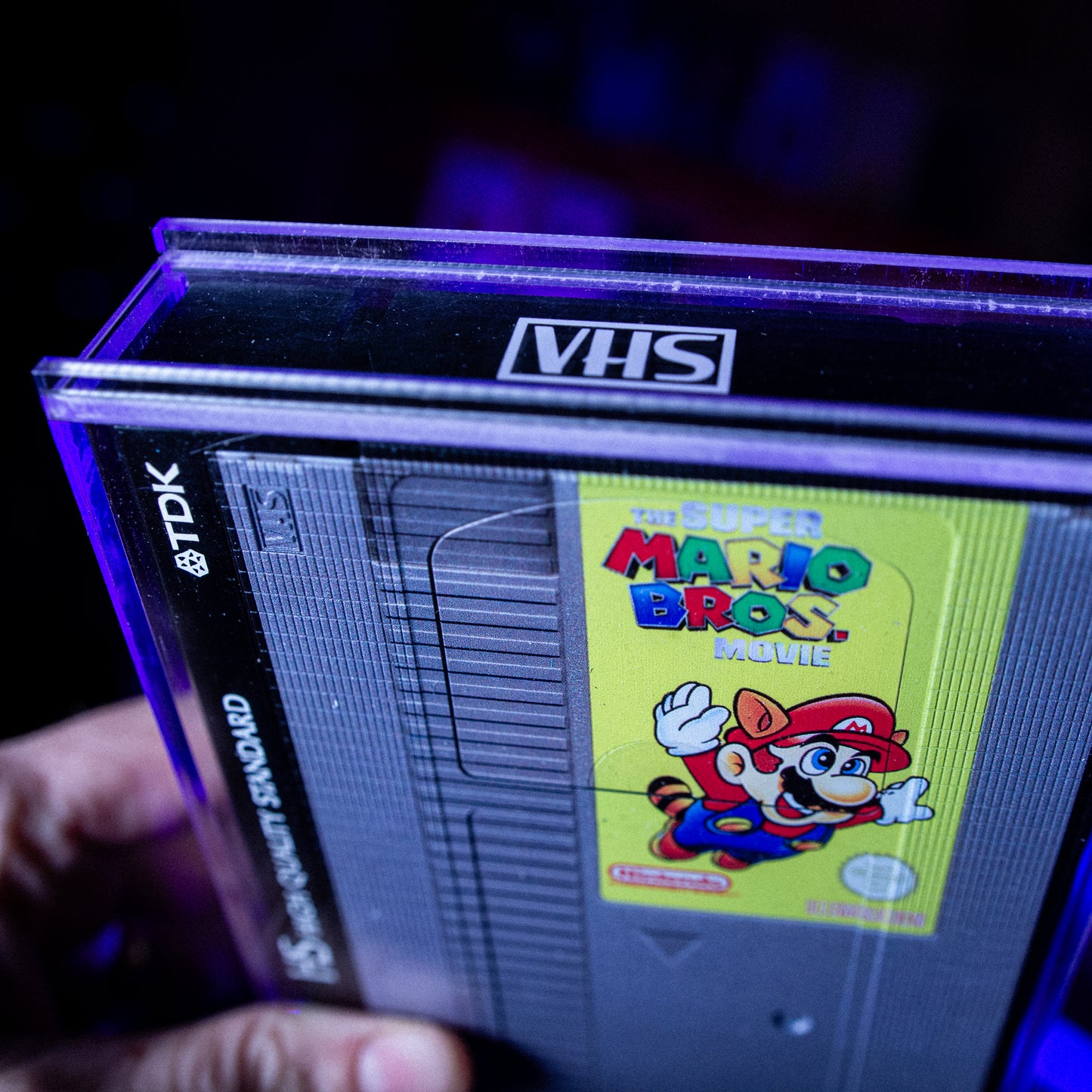 SMB Movie VHS w/ Acrylic Case Pre-Order
