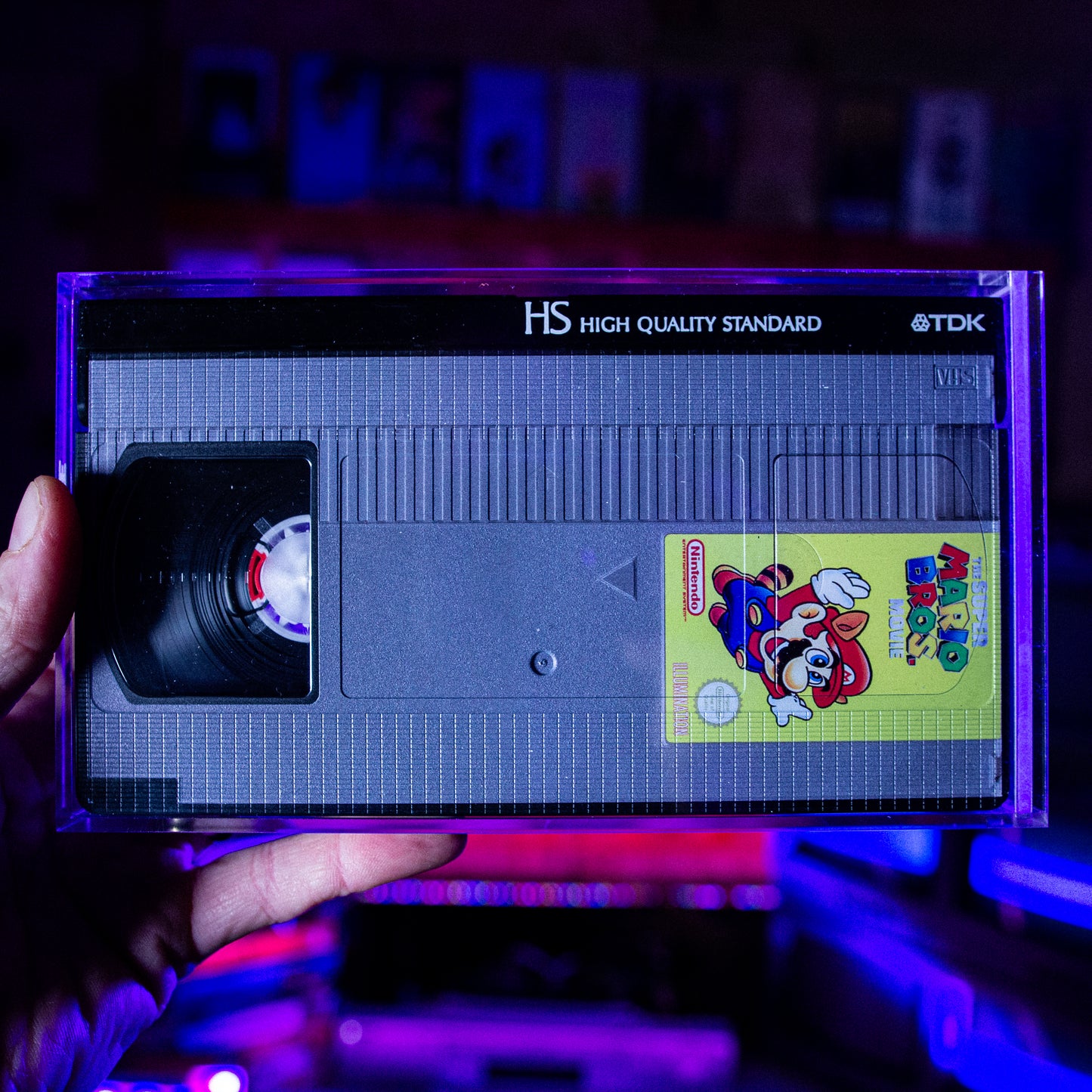 SMB Movie VHS w/ Acrylic Case Pre-Order