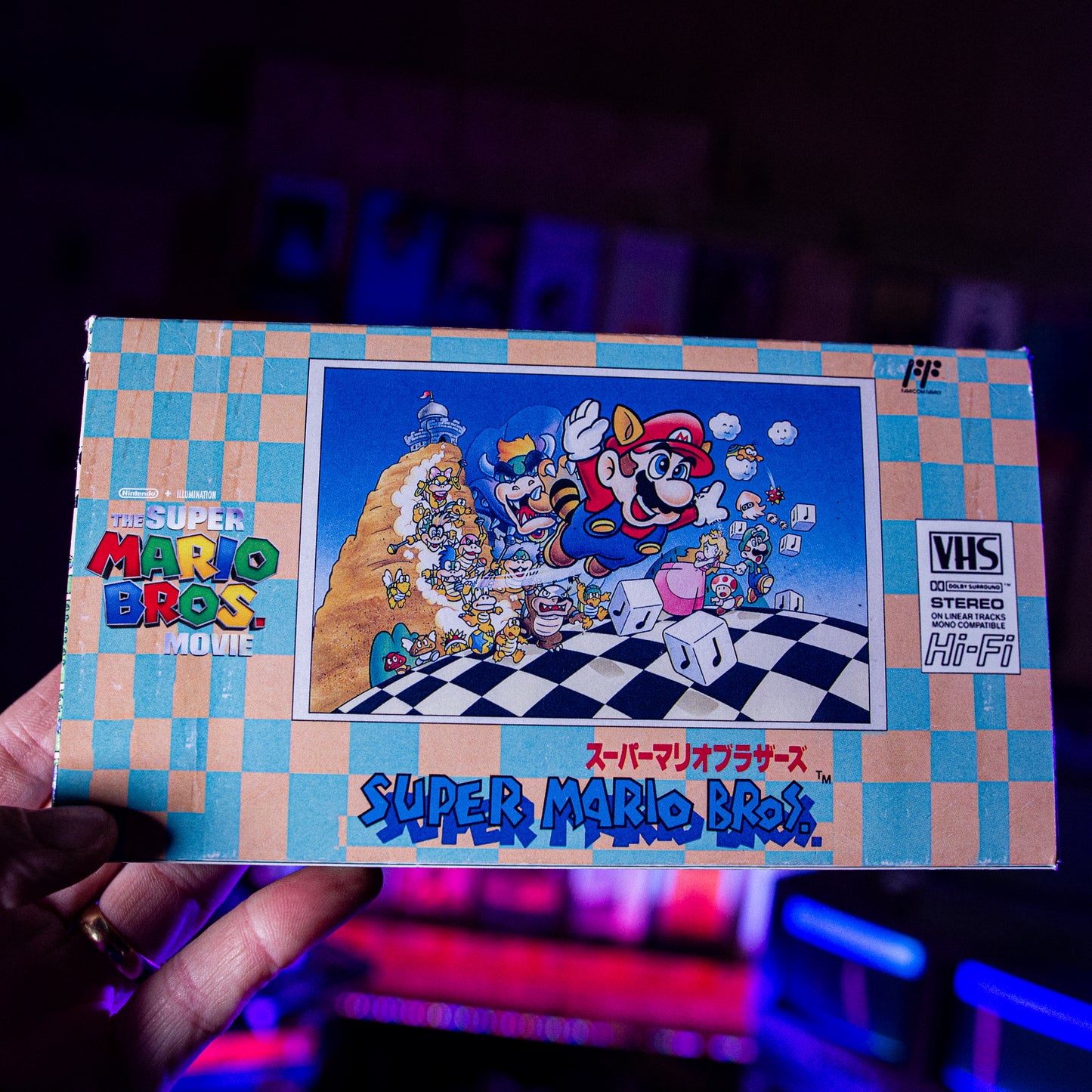 SMB Famicom/Nes Cart Edition VHS