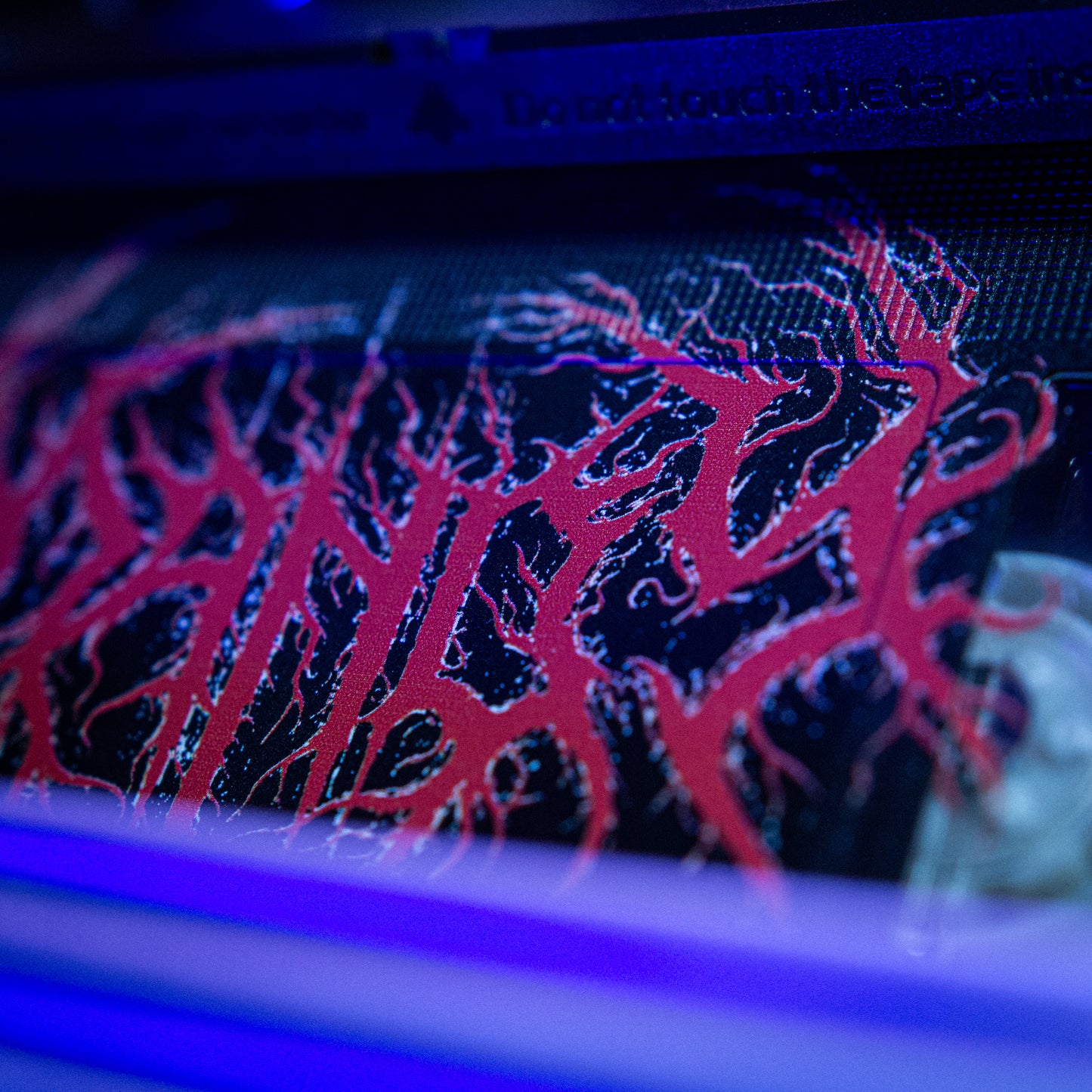 Mandy VHS w/ Acrylic Case Pre-Order — cardboard sleeve — front cover artwork — VCR Zone