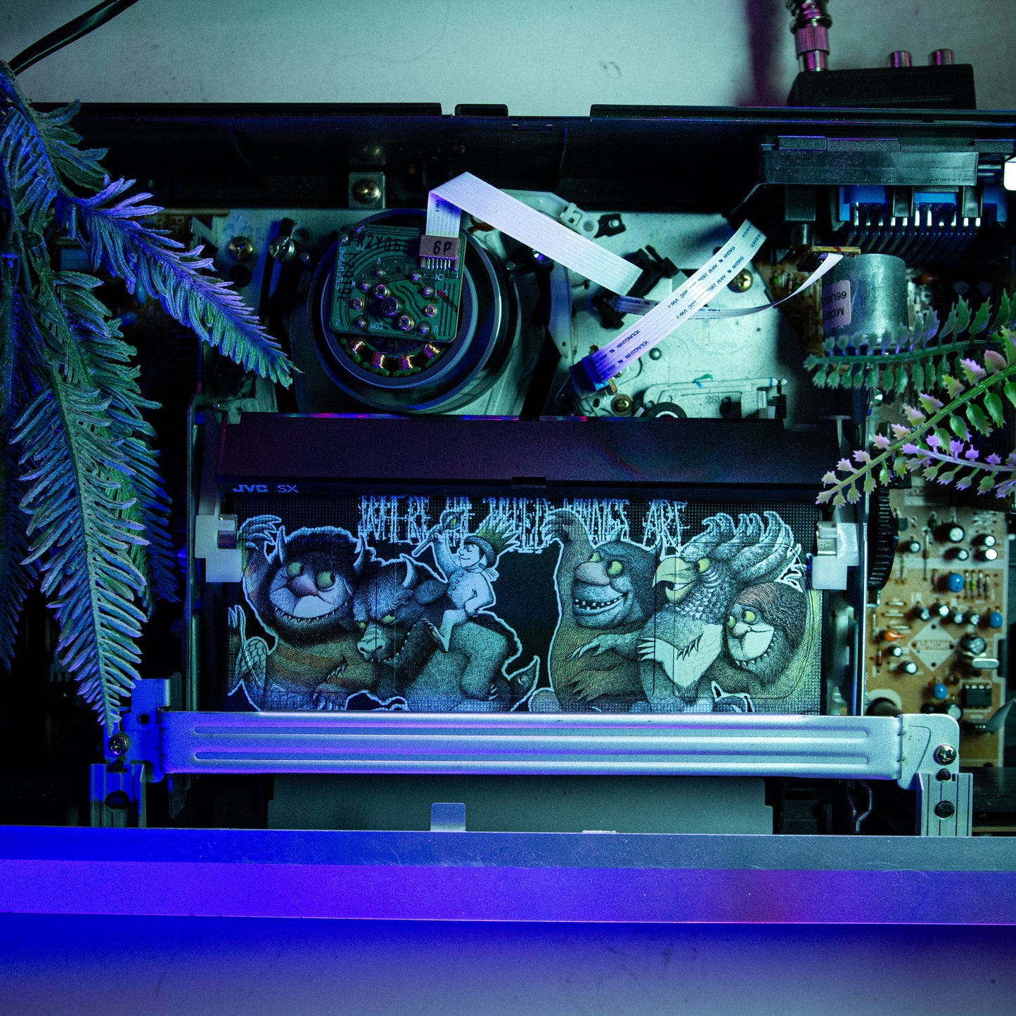 Where the Wild Things Are VHS w/ Acrylic Case Pre-Order — cardboard sleeve — front cover artwork — VCR Zone