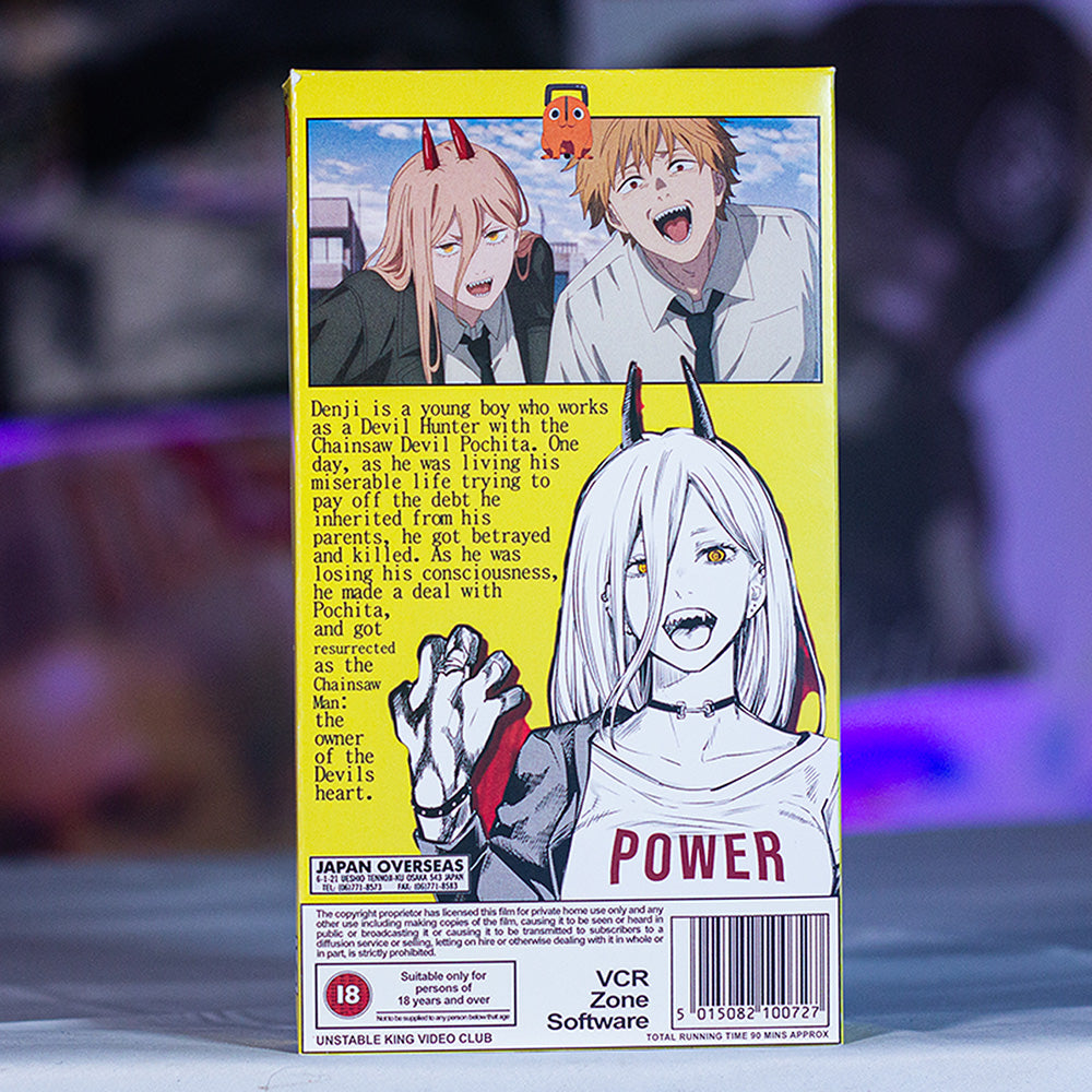CSM VHS Box Set — cardboard sleeve — front cover artwork — VCR Zone