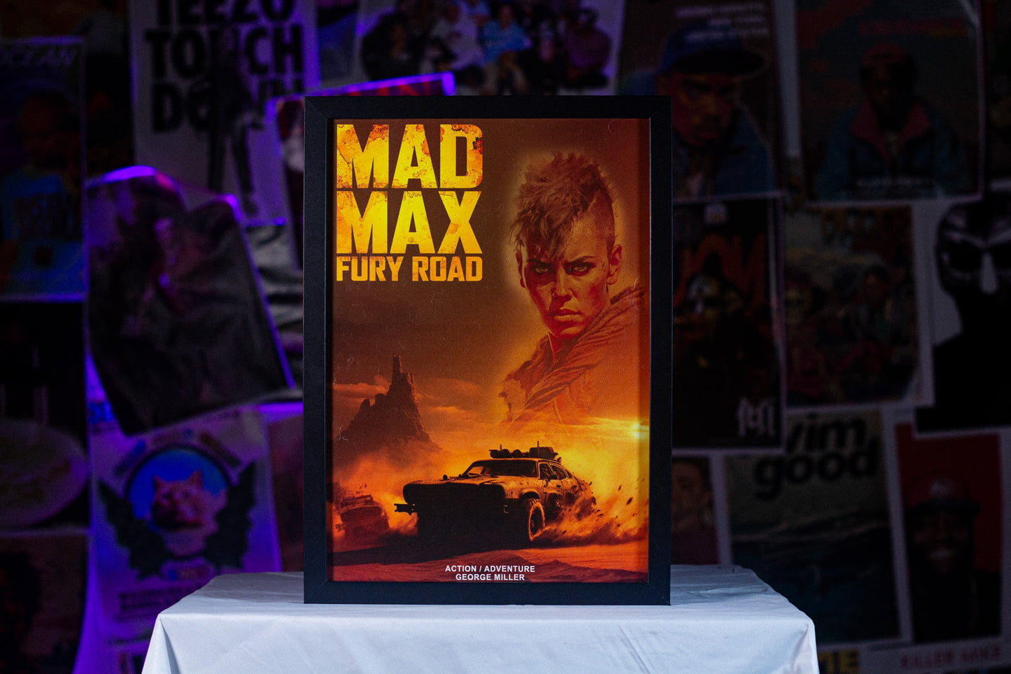 Mad Max Fury Road A3 Poster — A3 poster — full artwork — VCR Zone