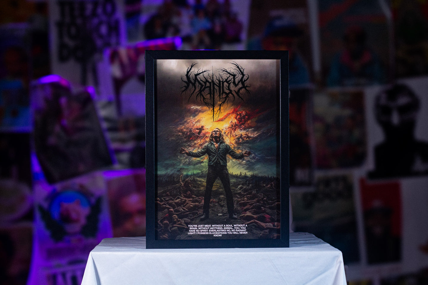 Mandy A3 Poster — A3 poster — full artwork — VCR Zone