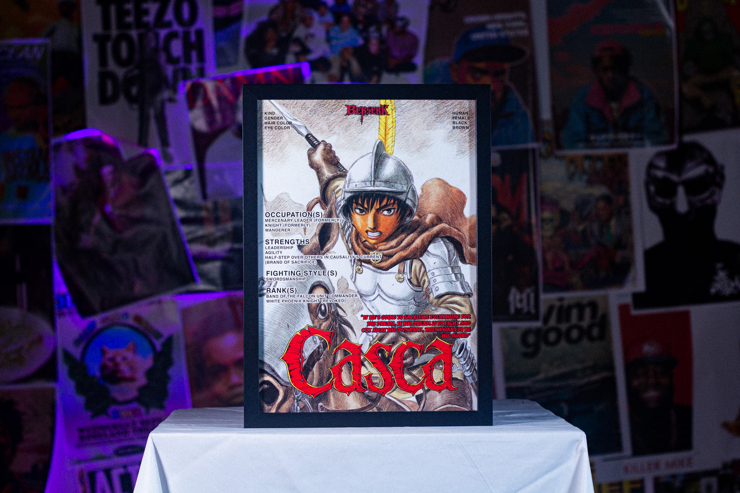 Berserk 6 A3 Poster — A3 poster — full artwork — VCR Zone