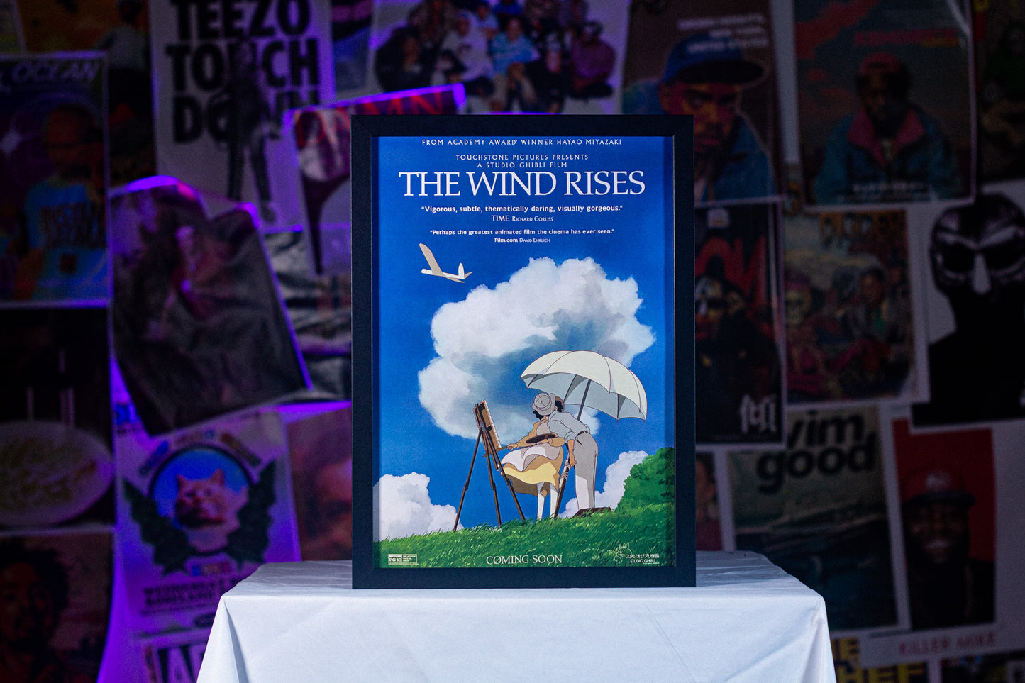 The Wind Rises A3 Poster — A3 poster — full artwork — VCR Zone