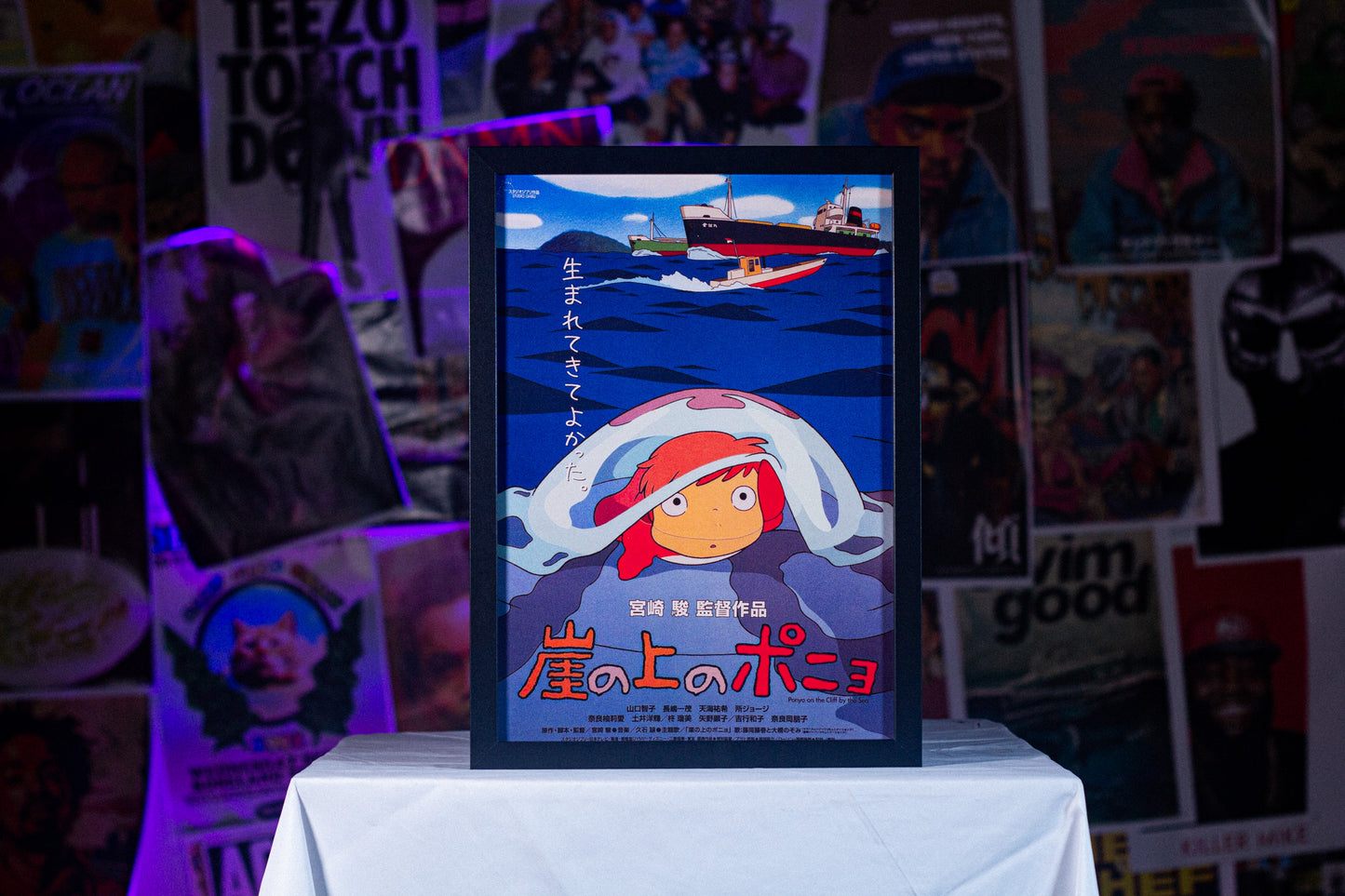 Ponyo A3 Poster — A3 poster — full artwork — VCR Zone