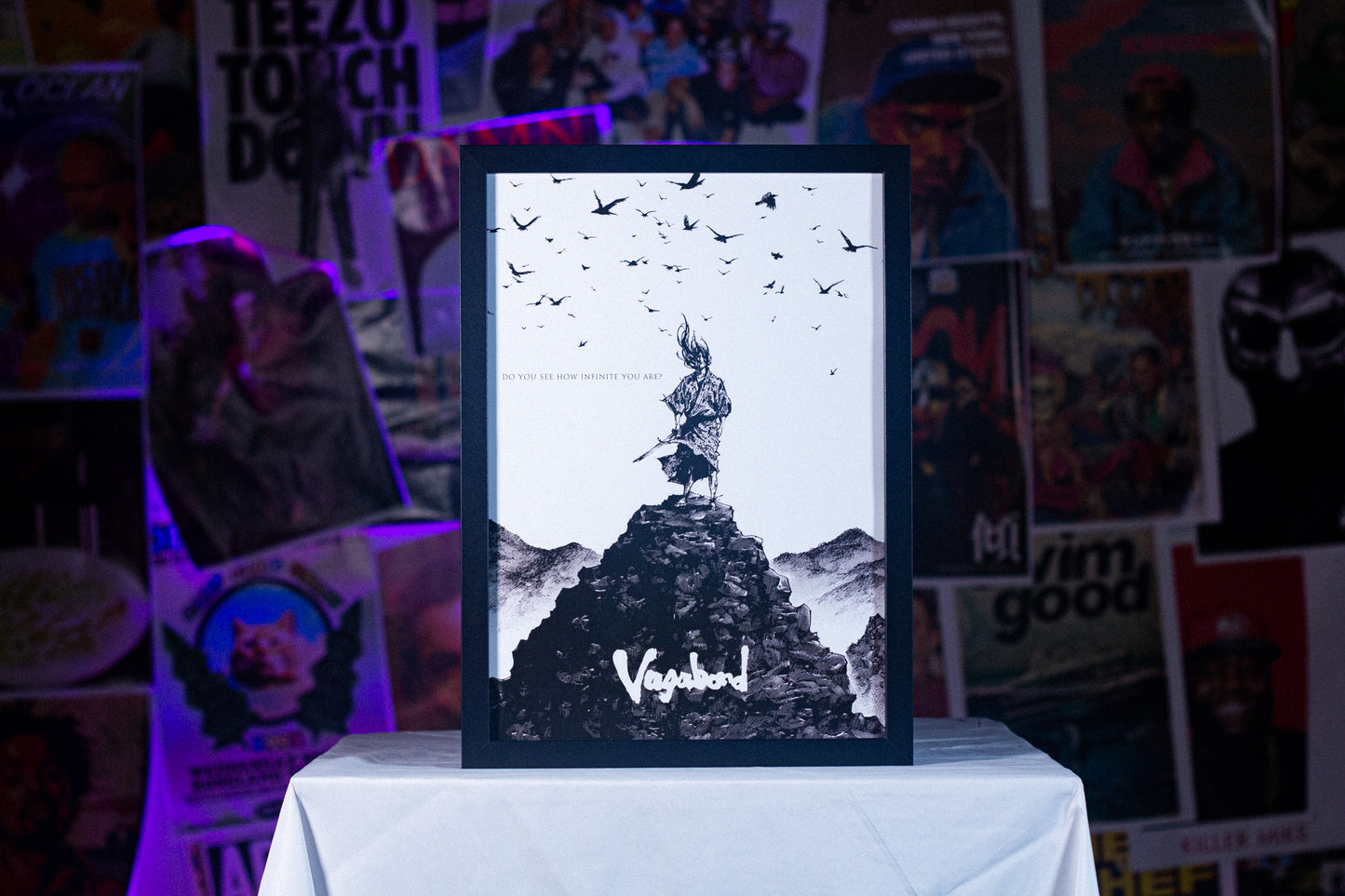 Vagabond 2 A3 Poster — A3 poster — full artwork — VCR Zone