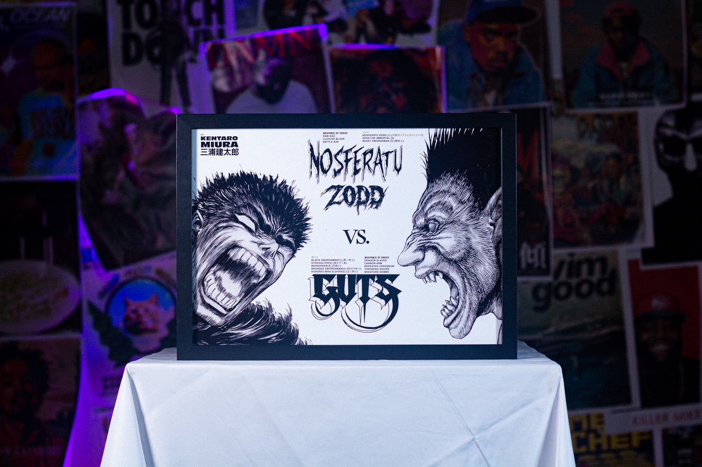 Berserk 10 A3 Poster — A3 poster — full artwork — VCR Zone