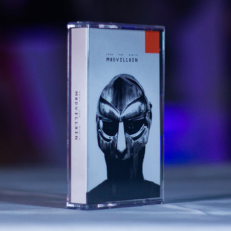 MFDOOM Box 6-Pack Cassettes — cassette with J-card — B-side label and case — VCR Zone
