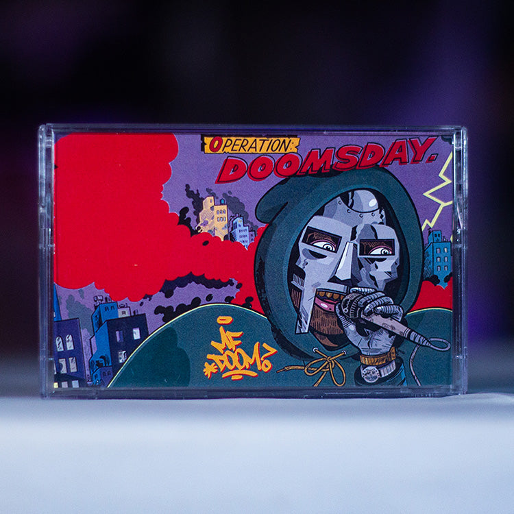 MFDOOM Box 6-Pack Cassettes — cassette with J-card — J-card front cover — VCR Zone