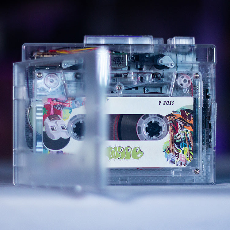 MM FOOD Cassette — cassette with J-card — case and shell detail — VCR Zone