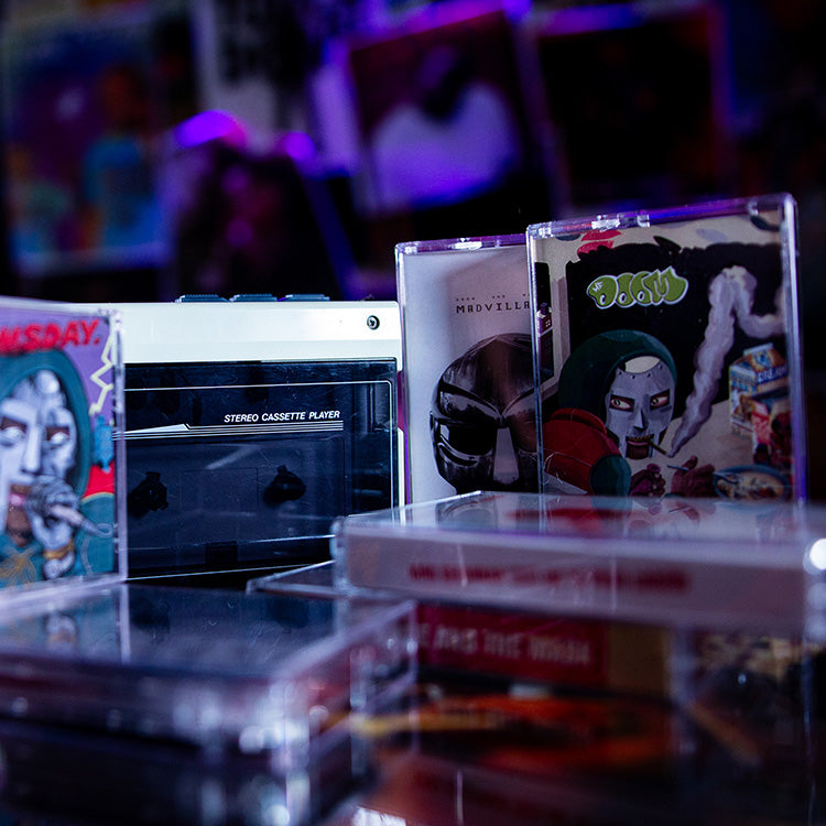 MM FOOD Cassette — cassette with J-card — B-side label and case — VCR Zone