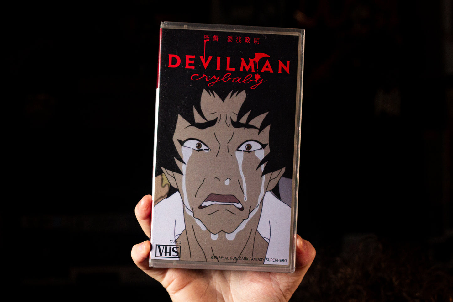 Devilman Crybaby 2 Tape Ultimate Set on VHS Pre-Order