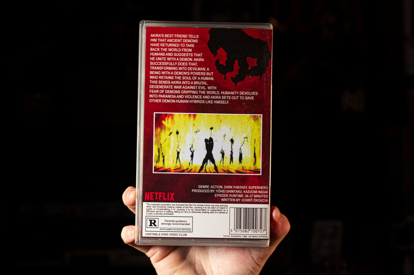 Devilman Crybaby 2 Tape Ultimate Set on VHS Pre-Order