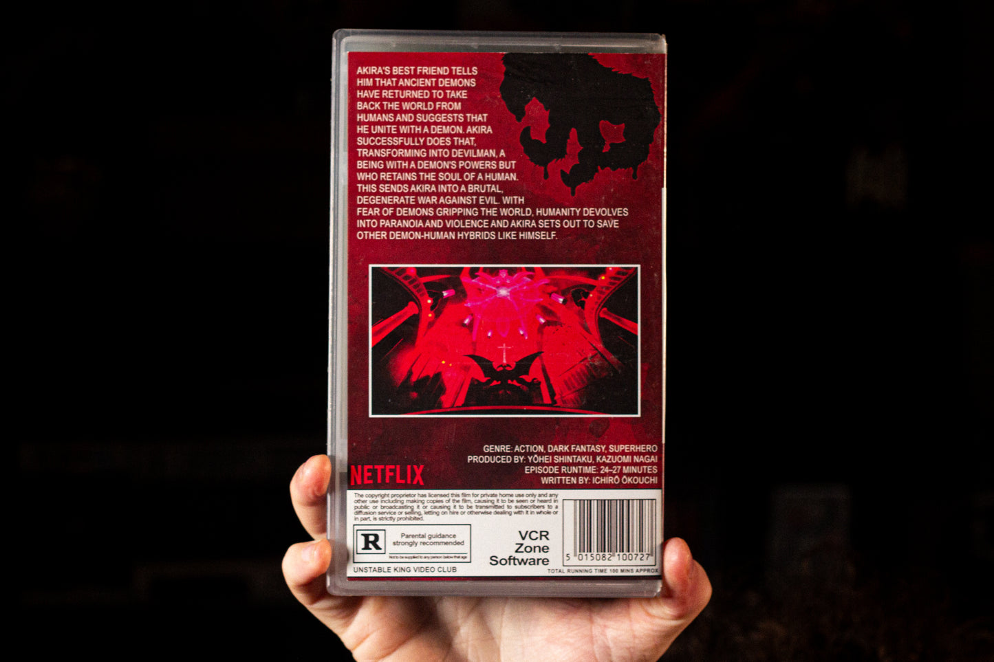 Devilman Crybaby 2 Tape Ultimate Set on VHS Pre-Order