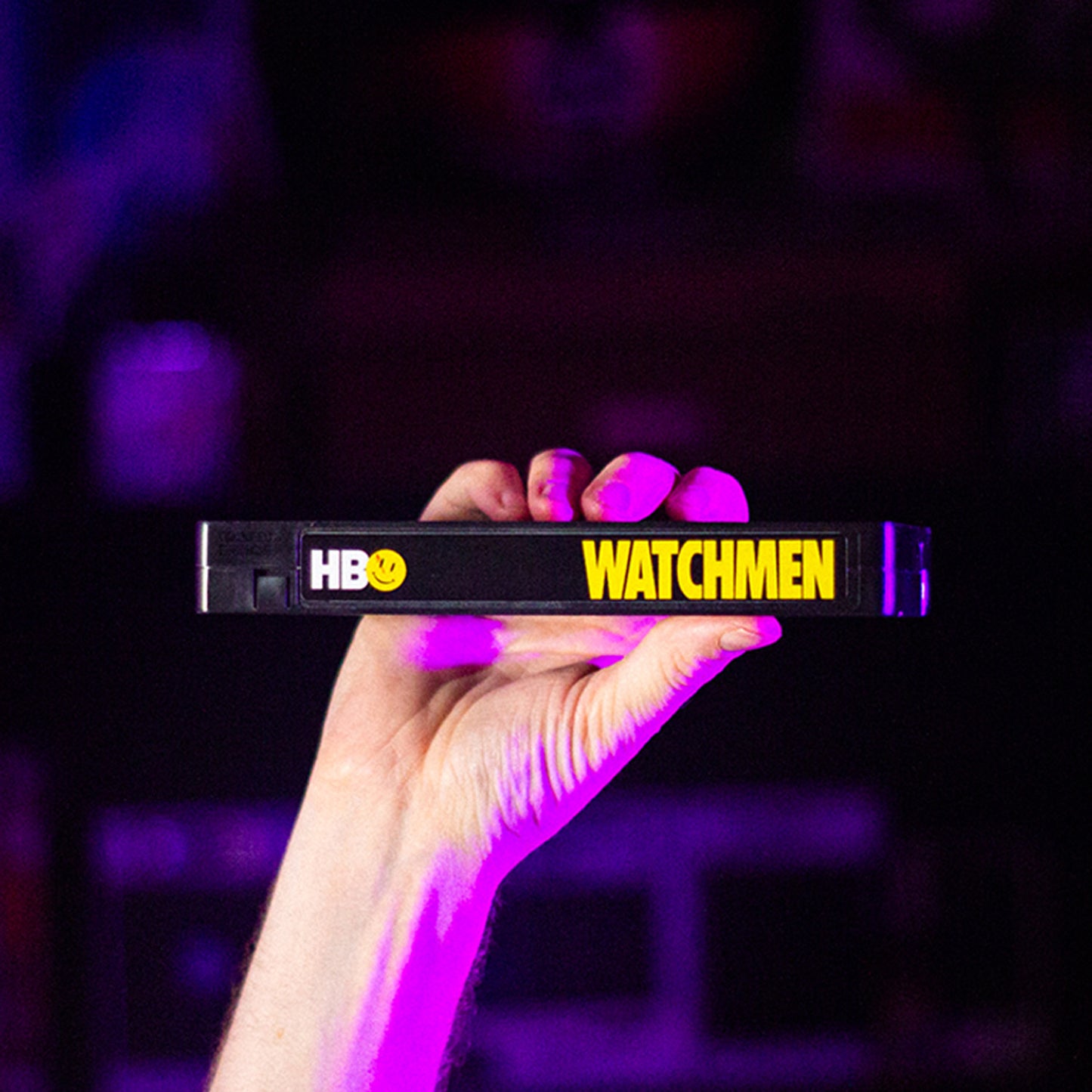 Watchmen 2 Tape Set on VHS — cassette — cassette with J-card — J-card front cover — VCR Zone