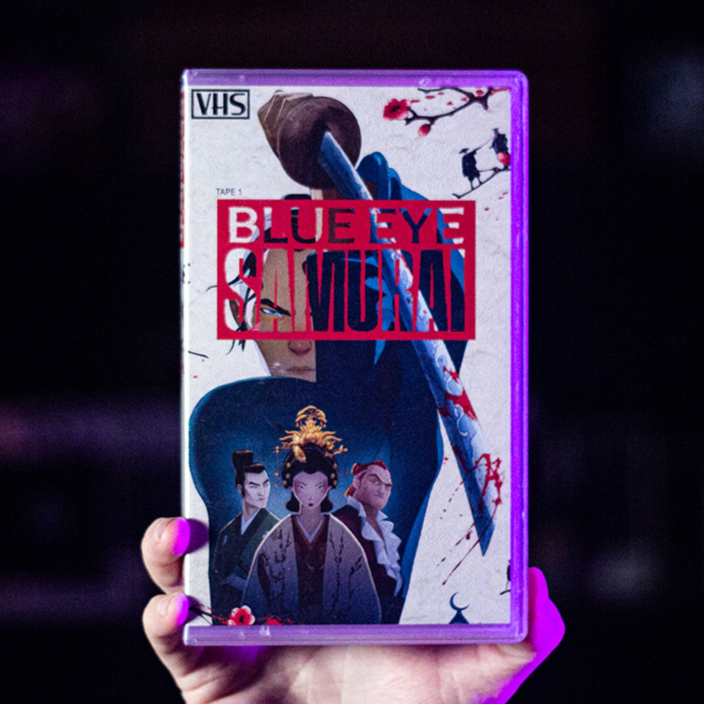 Blue Eyed Samurai 2 Tape Set on VHS