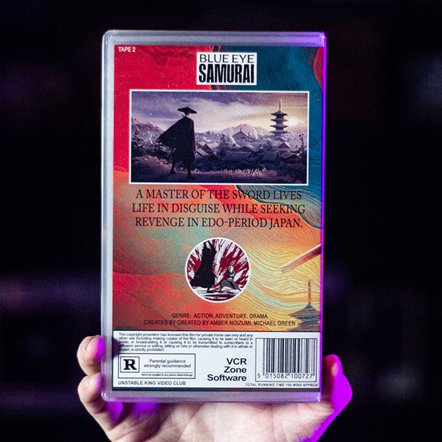 Blue Eyed Samurai 2 Tape Set on VHS