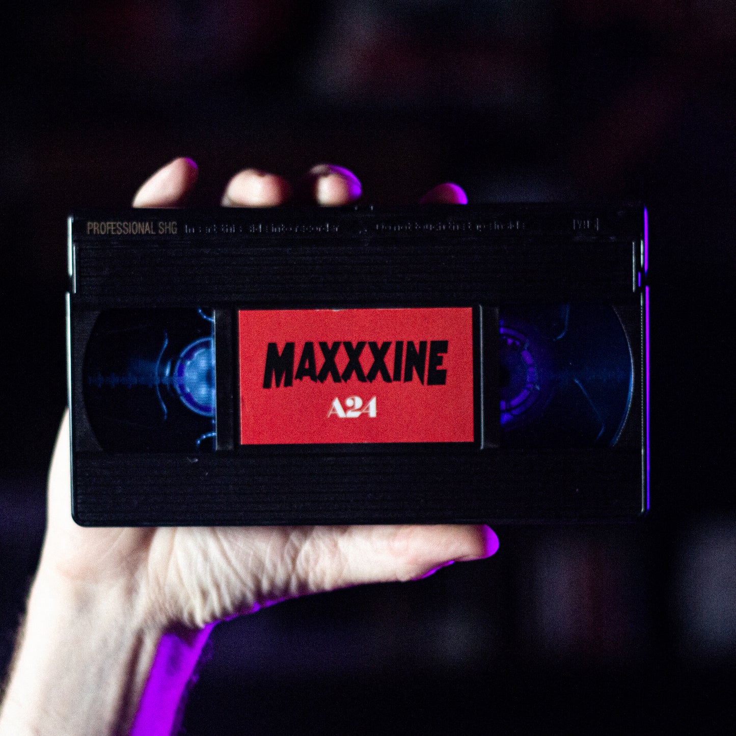 Maxxxine on VHS