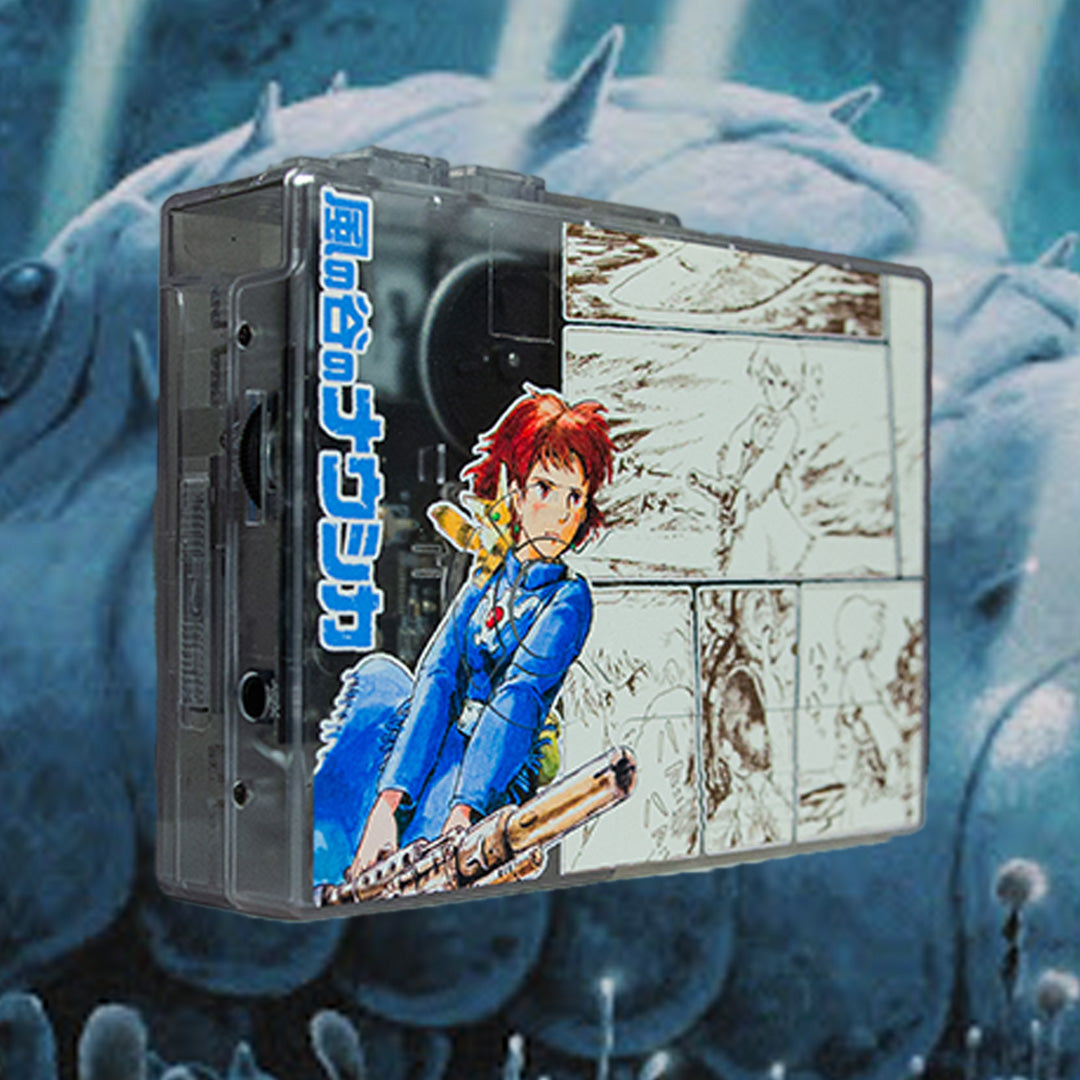 Nausicaa Walkman Pre Order — portable cassette player — top controls and cassette door — VCR Zone