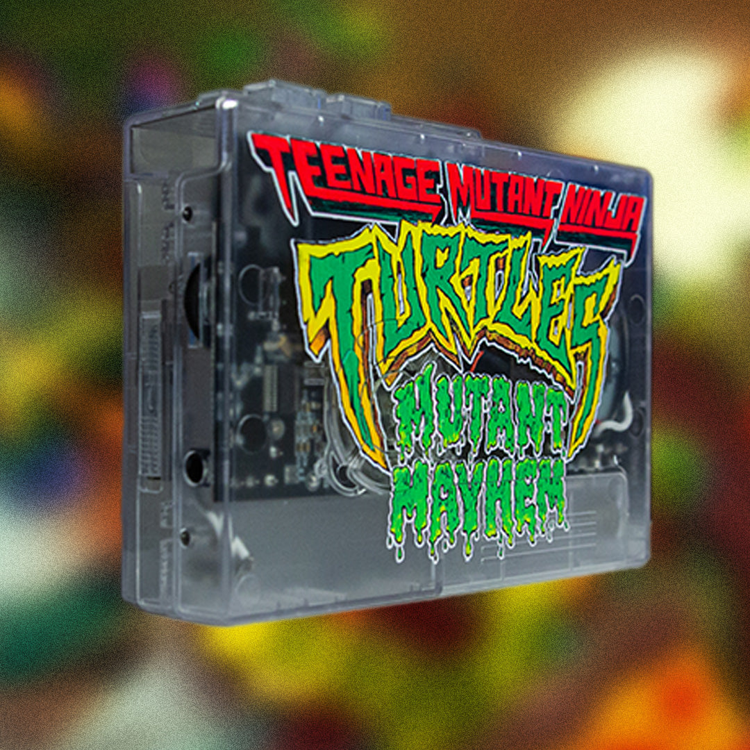 TMNT Walkman Pre Order — portable cassette player — top controls and cassette door — VCR Zone