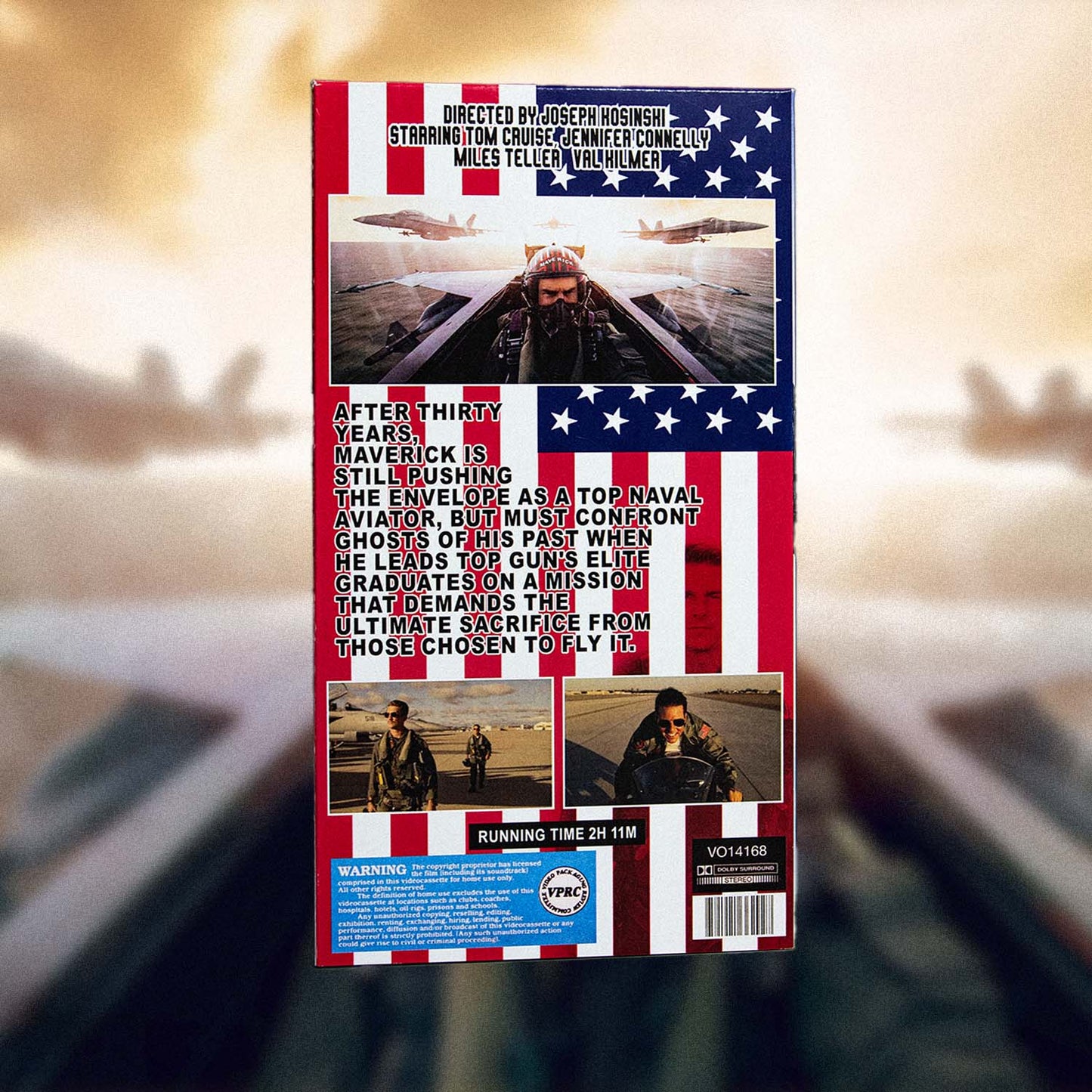 Top Gun Maverick VHS