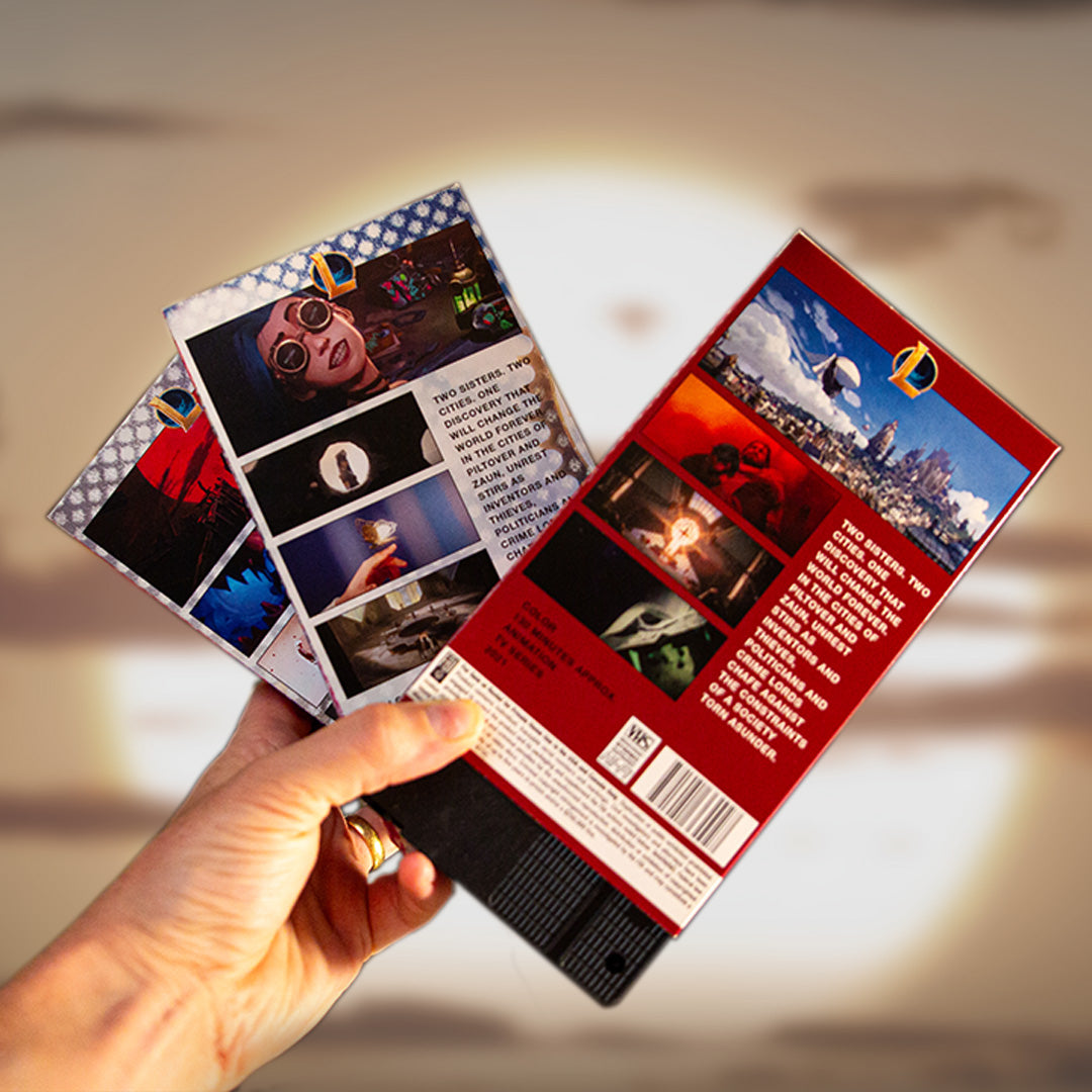 Arcane VHS Box Set — cardboard sleeve — front cover artwork — VCR Zone