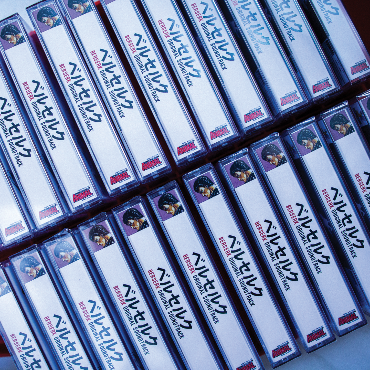 Berserk Cassette Ultimate Edition Pre-Order — cassette with J-card — B-side label and case — VCR Zone