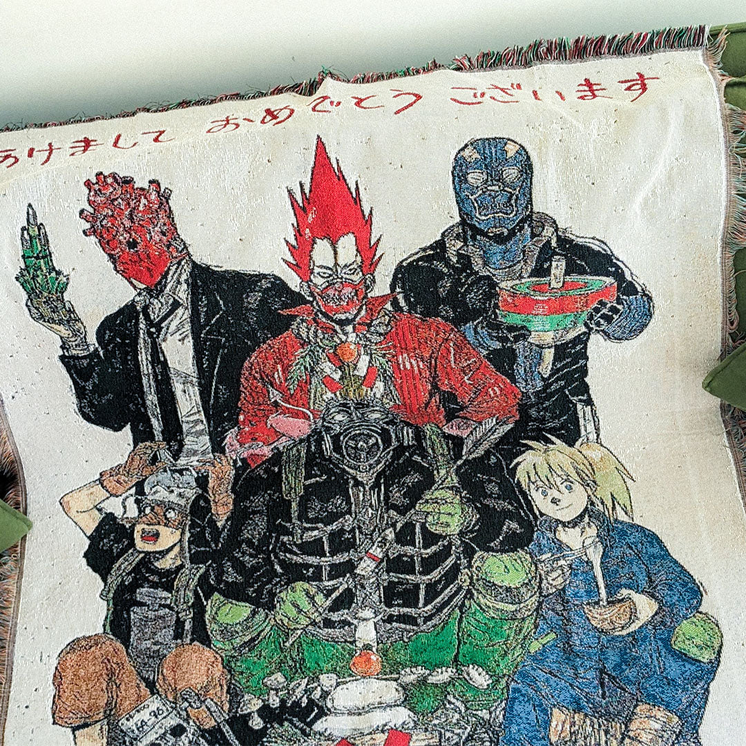 Dorohedoro 'Family' Tapestry Blanket