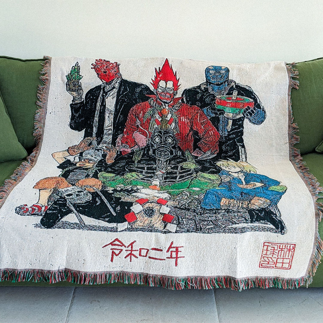 Dorohedoro 'Family' Tapestry Blanket