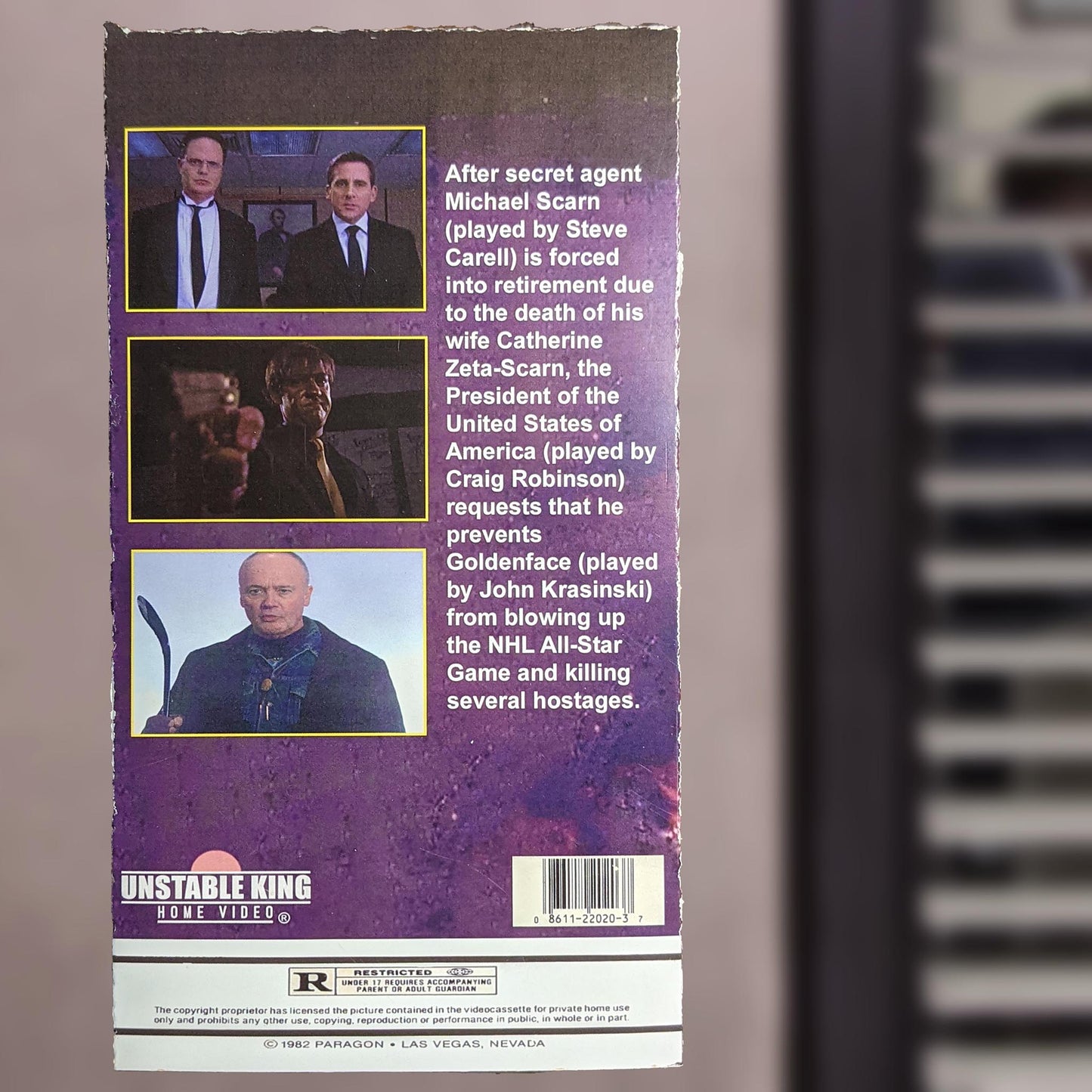 Threat Level Midnight VHS
