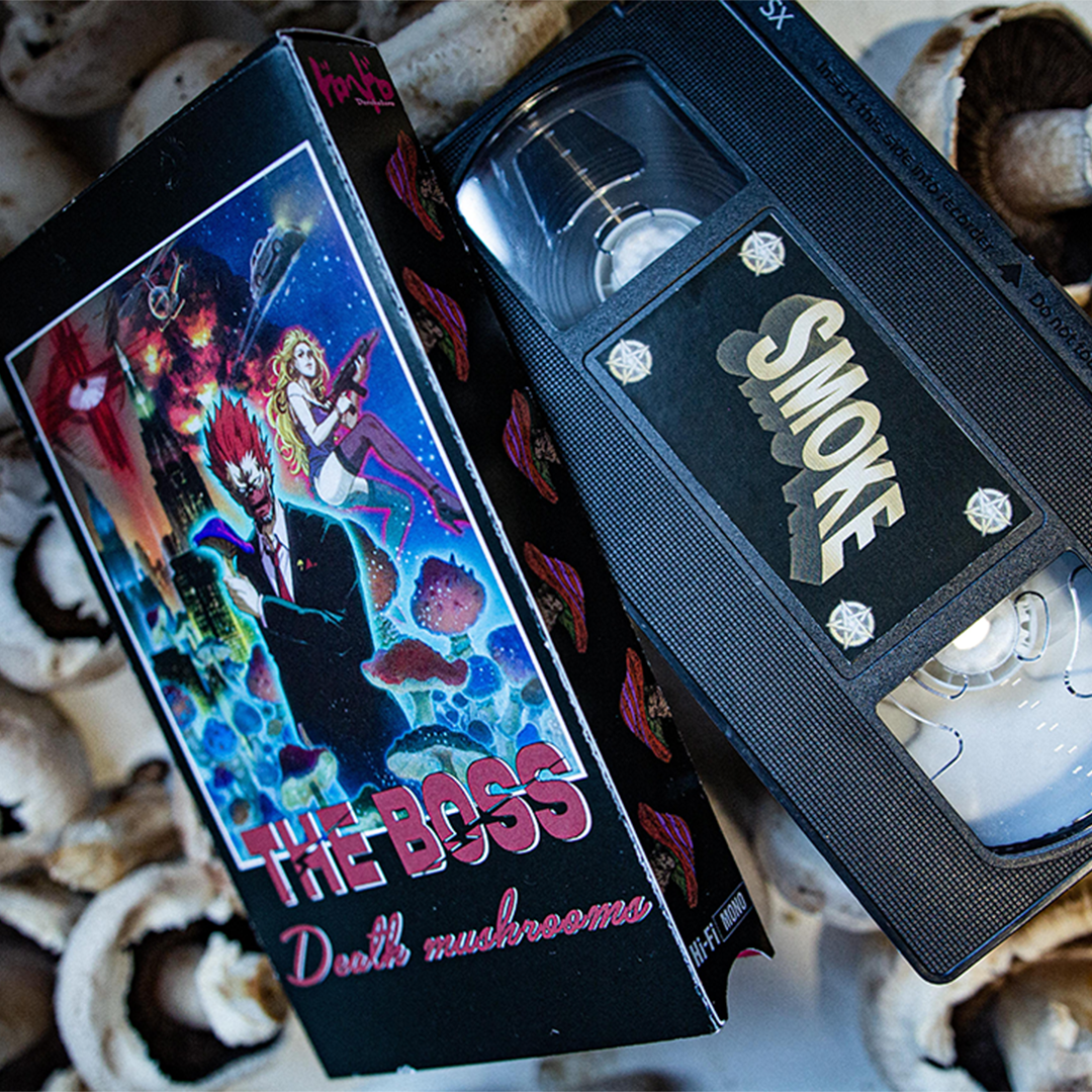Dorohedoro VHS 2 Pack — cardboard sleeve — back cover and spine — VCR Zone