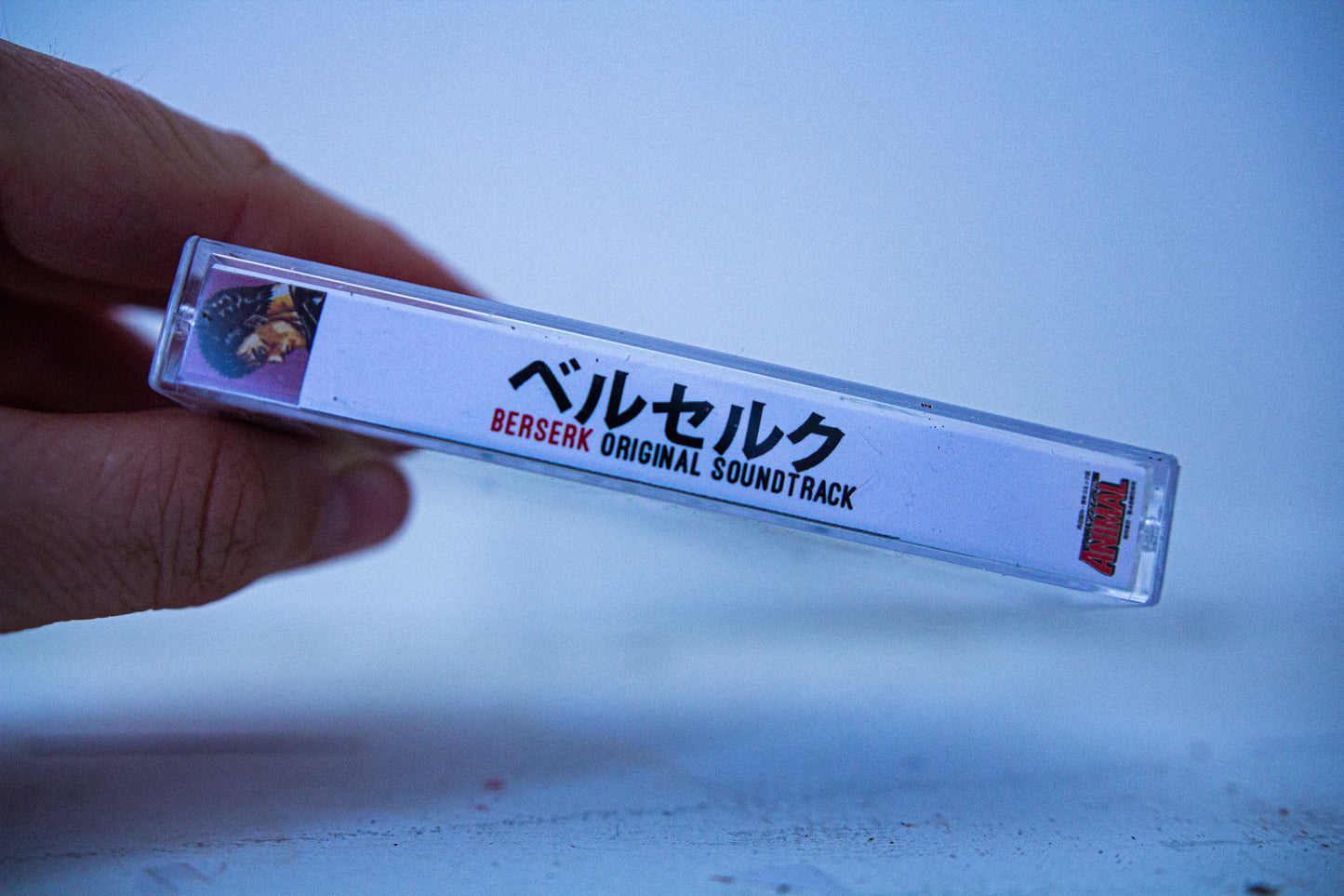 Berserk Cassette Ultimate Edition Pre-Order — cassette with J-card — J-card front cover — VCR Zone