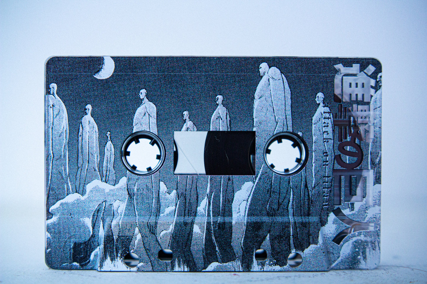 Attack on Titan Ultimate Edition Cassette — cassette with J-card — J-card back panel and spine — VCR Zone