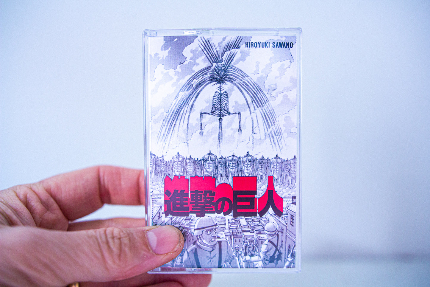 Attack on Titan Ultimate Edition Cassette — cassette with J-card — J-card front cover — VCR Zone