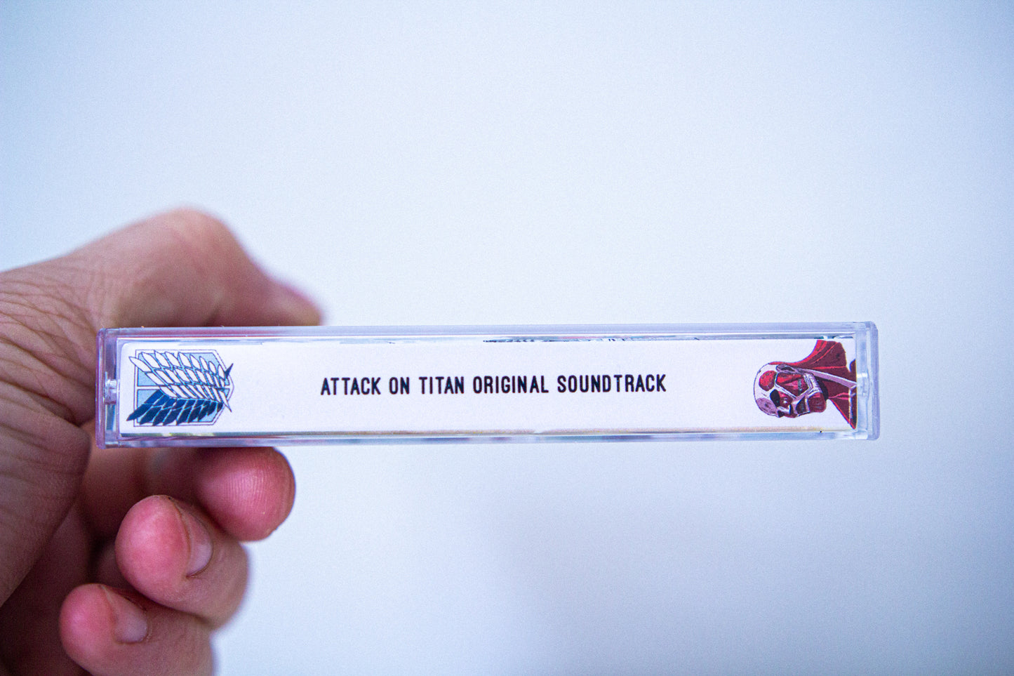 Attack on Titan Ultimate Edition Cassette — cassette with J-card — inlay unfolded — VCR Zone